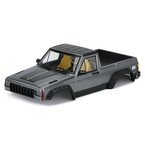 313 mm Radstand Cherokee Style Body Shell kompatibel mit 1 10 -Skala -RC -Crawler -Autos und II 90046 Modellen(Grey) von QPSJXN