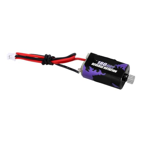 48T 180 gebürsteten Motor mit Edelstahlritzel, kompatibel mit 1/18 1/24 RC -Autos wie FCX18 und ähnlichen Modellen Upgrade Teil INM14 Upgrade 48T 180 gebürsteten Motor mit Edelstahlritzel, kompatibel mit 1/18 1/24 RC -Autos wie FCX18 und ähnlichen Modellen Upgrade Teil INM14 Upgrade von QPSJXN