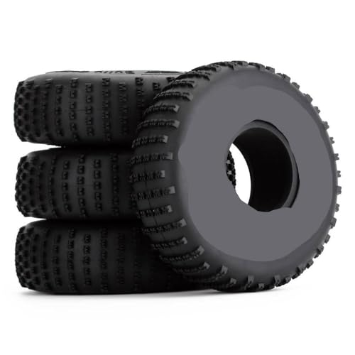 4pcs 2,2 "Rock Buggy RC Crawler Wheel Tyreen 142x40mm kompatibel mit 1 10 -Skala -Off -Straßenfahrzeugmodellen wie Wraith 90018 RR10 Bomber RBX10 Ryft von QPSJXN