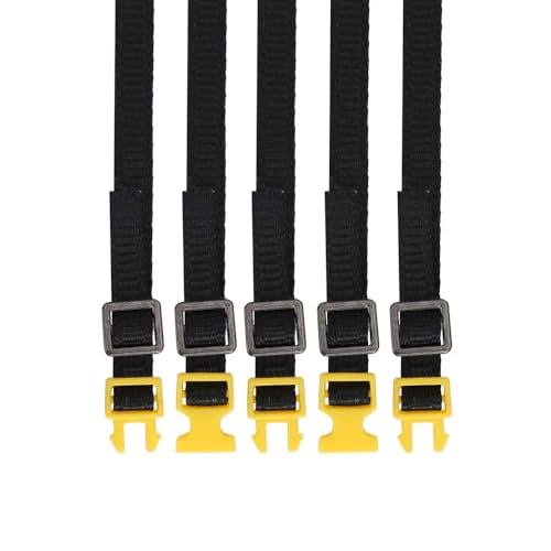 5pcs Skala -Gepäckseil Dachträger Down Rack Bindegurte kompatibel mit 1 10 RC -Crawler -Autos wie 90046 TRX6 Gen8 VS4 10 und ähnlichen Modellen(5PCS Yellow) von QPSJXN