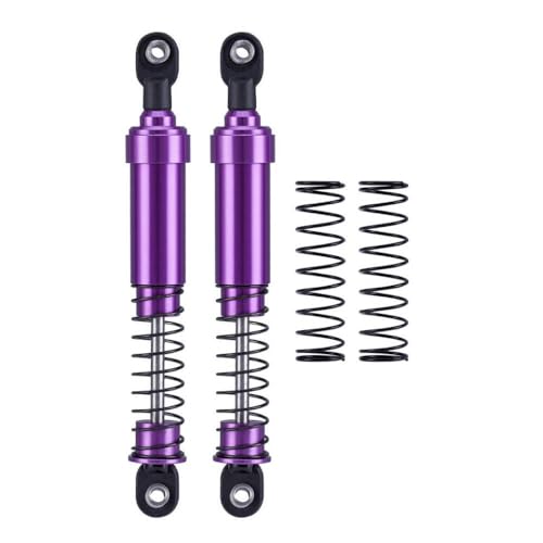 75 mm 85 mm 95 mm 105 mm 115 mm Aluminium Big Bohröl Stoßdämpfer Dämpfer für 1 10 Skala RC Crawler kompatibel mit Betrüger Rigs und Gamde R1 Comp Builds DIY -Upgrade -Teile(Purple 115mm 2pcs) von QPSJXN