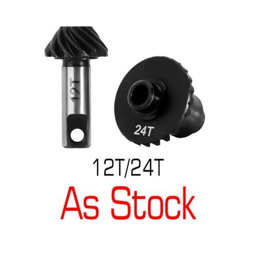 Helical Achs Gang Set Stahl Overdrive Unterdrive für 1 18 Skala RC Crawler Car Upgrade Teile kompatibel mit gemeinsamen 1 18 Crawler(Stock Gear) von QPSJXN