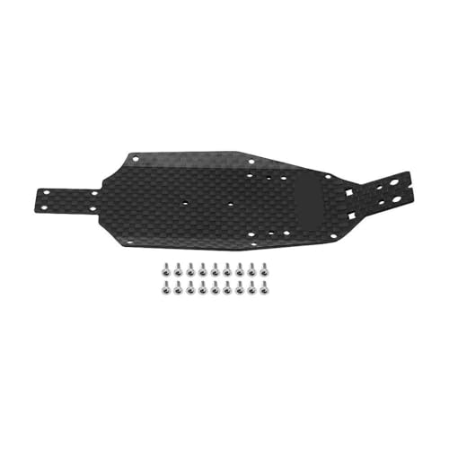 Kohlefaser -Chassis kompatibel mit 1 28 -Skala -RC -Autos Leichter 7G -Rahmen(Chassis) von QPSJXN
