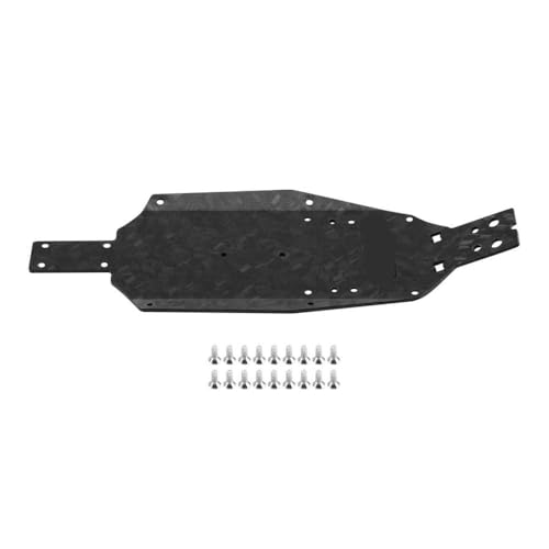 Kohlefaser -Chassis kompatibel mit 1 28 -Skala -RC -Autos Leichter 7G -Rahmen(Forged Chassis) von QPSJXN