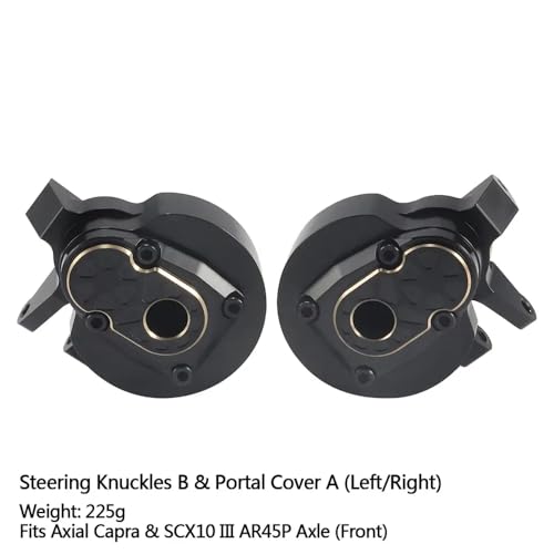 Messing -Portal -Deckungssteuerungs -Knöchel Diff Covers Gewichte, die mit 4WS III AR45P F9 Supershafty CP44 -Achse für Fahrzeuge und LKWs außerhalb von Straße und Lastwagen kompatibel sind(Portal Wei Messing -Portal -Deckungssteuerungs -Knöchel Diff Covers Gewichte, die mit 4WS III AR45P F9 Supershafty CP44 -Achse für Fahrzeuge und LKWs außerhalb von Straße und Lastwagen kompatibel sind(Portal Wei von QPSJXN
