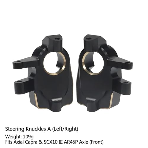 Messing -Portal -Deckungssteuerungs -Knöchel Diff Covers Gewichte, die mit 4WS III AR45P F9 Supershafty CP44 -Achse für Fahrzeuge und LKWs außerhalb von Straße und Lastwagen kompatibel sind(Steering K Messing -Portal -Deckungssteuerungs -Knöchel Diff Covers Gewichte, die mit 4WS III AR45P F9 Supershafty CP44 -Achse für Fahrzeuge und LKWs außerhalb von Straße und Lastwagen kompatibel sind(Steering K von QPSJXN