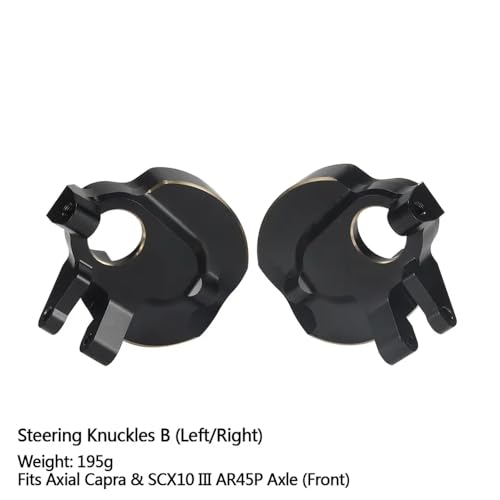 Messing -Portal -Deckungssteuerungs -Knöchel Diff Covers Gewichte, die mit 4WS III AR45P F9 Supershafty CP44 -Achse für Fahrzeuge und LKWs außerhalb von Straße und Lastwagen kompatibel sind(Steering K Messing -Portal -Deckungssteuerungs -Knöchel Diff Covers Gewichte, die mit 4WS III AR45P F9 Supershafty CP44 -Achse für Fahrzeuge und LKWs außerhalb von Straße und Lastwagen kompatibel sind(Steering K von QPSJXN