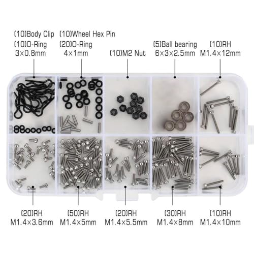 QPSJXN 1,5 mm Sechskantschraubendreher und 4,0 -Nuss -Treiberschlüssel mit 0,05 -Zoll(Screw Box) von QPSJXN