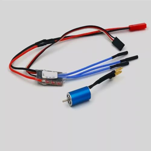 QPSJXN 10A bürstenloser ESC 10300KV 1200 Motor kompatibel mit 1:10 SCT 4WD Desert RC Crawler Car Model Upgrade -Teile von QPSJXN