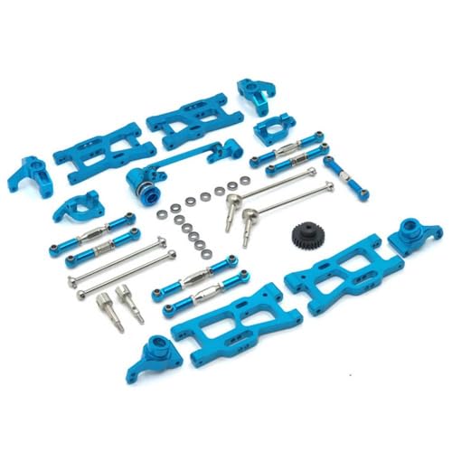 QPSJXN 12 pcs RC -Autoteile vorne und hinten Schwung Arm Dogbone kompatibel mit 144001 144002 124016 124017 124018 124019 Modelle(BU) von QPSJXN