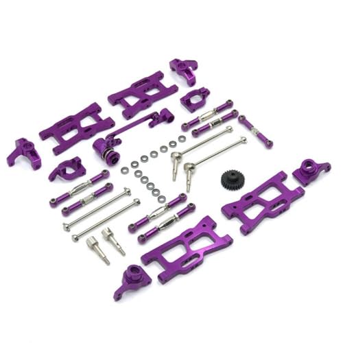 QPSJXN 12 pcs RC -Autoteile vorne und hinten Schwung Arm Dogbone kompatibel mit 144001 144002 124016 124017 124018 124019 Modelle(VT) von QPSJXN