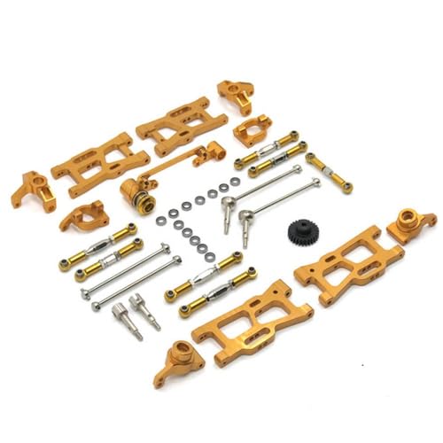 QPSJXN 12 pcs RC -Autoteile vorne und hinten Schwung Arm Dogbone kompatibel mit 144001 144002 124016 124017 124018 124019 Modelle(YE) von QPSJXN
