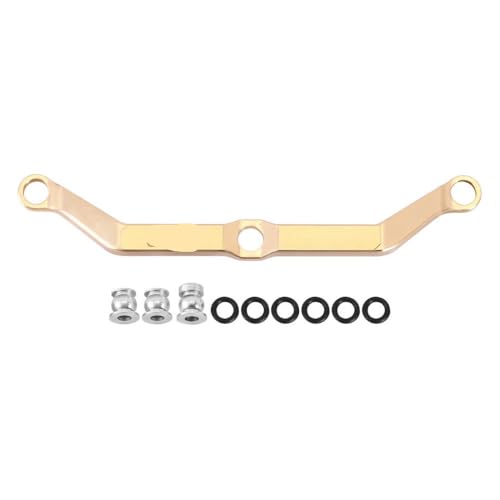 QPSJXN 12g Messinglenker Link -Upgrade -Teil für 1 18 -Skala RC Crawler kompatibel mit 4M 06 Modell(Brass) von QPSJXN