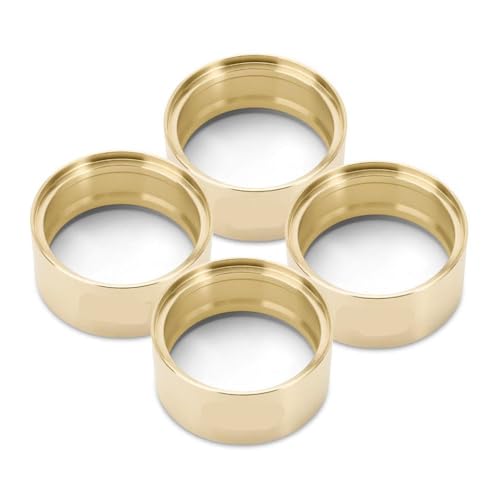 QPSJXN 147g Messing Innenkügelchenringe für 2,2 "Rad Rim kompatibel mit 1/10 RC -Crawler -Autos im Maßstab(4PCS) von QPSJXN