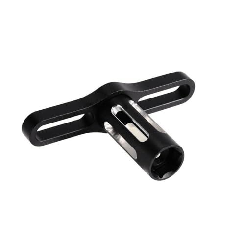 QPSJXN 1pcs 17mm Sockelschlüssel -Metall -Werkzeug für die Sechskantmutterentfernung kompatibel mit 1 8 -Skala -RC -Autos und Anderen Modellfahrzeugen(C) von QPSJXN