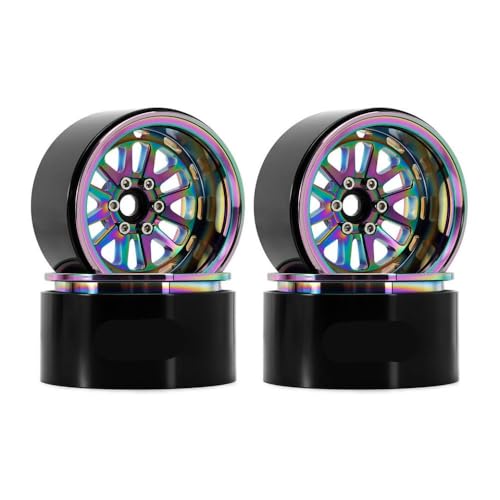 QPSJXN 2,2 Zoll Beadlock Wheel Rim kompatibel mit 1 10 -Skala -RC -Crawler -Messing- und Aluminiumkonstruktion 205 g Gewicht 10 mm Offset QPSJXN 2,2 Zoll Beadlock Wheel Rim kompatibel mit 1 10 -Skala -RC -Crawler -Messing- und Aluminiumkonstruktion 205 g Gewicht 10 mm Offset von QPSJXN