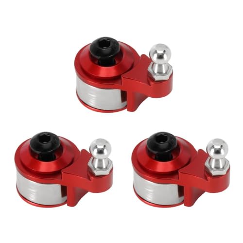 QPSJXN 25T Aluminium Einstellbarer Servohornarmarm kompatibel mit 1 10 -Skala -RC -Crawler -Upgrade -Teilen für TRX6 -Modelle(3PCS Red) von QPSJXN