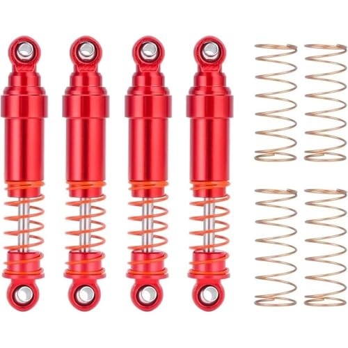 QPSJXN 4 PCs 52 mm große Bohrungen Schocks Aluminiumöldämpfer kompatibel mit 1 18 -Skala -RC -Crawler -Cars -Teile für Off -Straßenmodelle. von QPSJXN