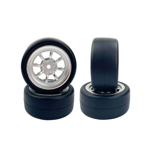 QPSJXN 4 PCs Weichgummi -Drift -Reifen Rad Hub -Upgrade für RC -Auto kompatibel mit D12 D42 Modellauto -Teilen und Zubehör QPSJXN 4 PCs Weichgummi -Drift -Reifen Rad Hub -Upgrade für RC -Auto kompatibel mit D12 D42 Modellauto -Teilen und Zubehör von QPSJXN