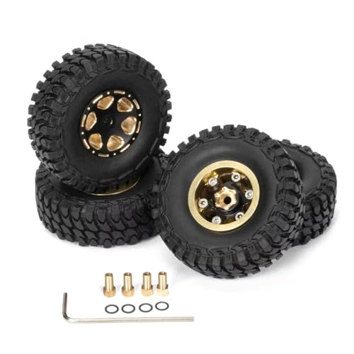 QPSJXN 4 Stücke 1,0 Zoll Messingkugellager-Rad-Hub-Ring-Set, kompatibel mit 1/24 Skala RC Crawler Cars SCX24 AXI00001 Models FITS FITS Art WAHR und Off-Straßefahrzeug QPSJXN 4 Stücke 1,0 Zoll Messingkugellager-Rad-Hub-Ring-Set, kompatibel mit 1/24 Skala RC Crawler Cars SCX24 AXI00001 Models FITS FITS Art WAHR und Off-Straßefahrzeug von QPSJXN