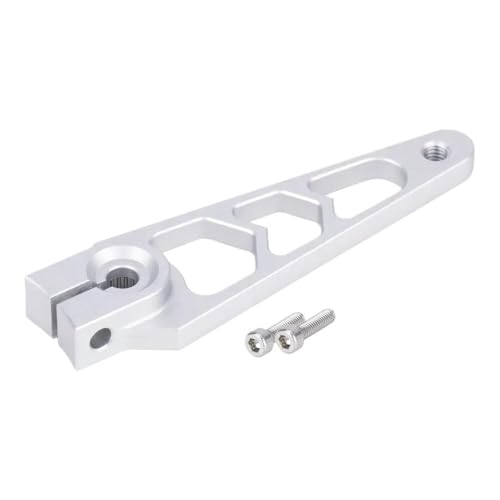QPSJXN 40mm 7075 Aluminium -Servoarm 25T kompatibel mit 1 10 -Skala -Buggy- und 2WD(1Pcs Silver) von QPSJXN