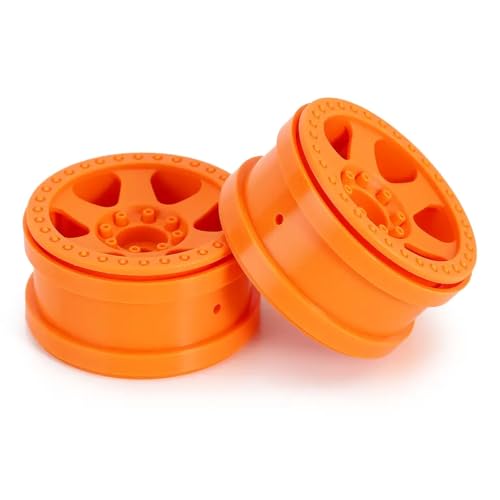 QPSJXN 4PCS 2.2 Kunststoff -Perldlock -Rad -Felgen 64x35 mm kompatibel mit 1 10 -Skala -RC -Rock -Crawler -Autos wie Wraith RR10 von QPSJXN