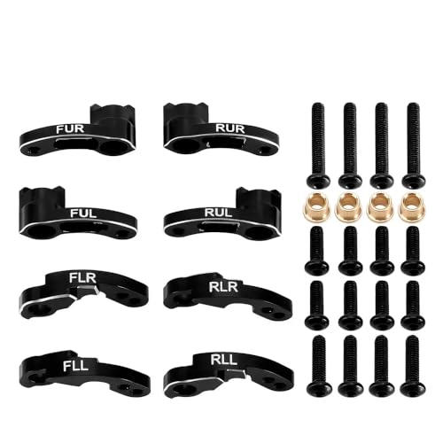 QPSJXN 4m 33 Aluminium Schockflex -Upgrade -Teile, die mit 1 18 -Skala -RC -Crawler -Fahrzeugen kompatibel sind QPSJXN 4m 33 Aluminium Schockflex -Upgrade -Teile, die mit 1 18 -Skala -RC -Crawler -Fahrzeugen kompatibel sind von QPSJXN