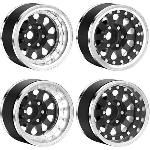 QPSJXN 4pcs 1,9 Peradlock -Räder Einstellbarer Offset Aluminium Crawler -Räder mit 1 10 -Skala -RC -Crawler TRX6 I II III Gen7 Gen8 und ähnlichen Modellen kompatibel QPSJXN 4pcs 1,9 Peradlock -Räder Einstellbarer Offset Aluminium Crawler -Räder mit 1 10 -Skala -RC -Crawler TRX6 I II III Gen7 Gen8 und ähnlichen Modellen kompatibel von QPSJXN