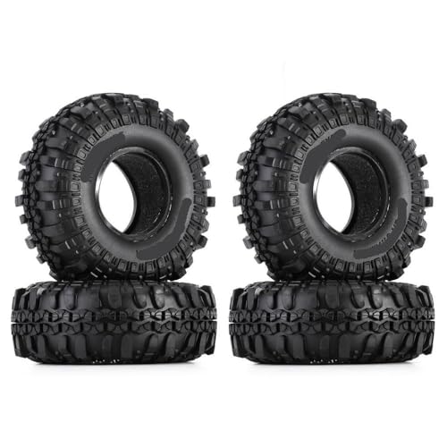 QPSJXN 4pcs 1,9 -Zoll -Gummi -Reifenradreifen kompatibel mit 1 10 -Skala -RC -Rock -Crawler -Modellen wie 90046 AXI03007 CC01 D110 QPSJXN 4pcs 1,9 -Zoll -Gummi -Reifenradreifen kompatibel mit 1 10 -Skala -RC -Rock -Crawler -Modellen wie 90046 AXI03007 CC01 D110 von QPSJXN