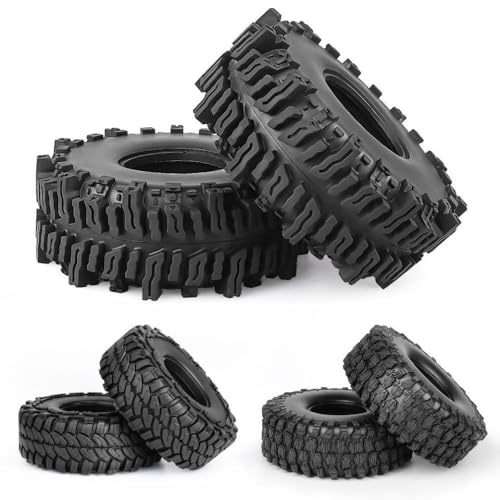 QPSJXN 4pcs 1,9 -Zoll -Gummireifen mit Schaumstoffeinsatz kompatibel mit 1 10 -Skala -RC -Crawler -Autos außerhalb der Straße Fahrzeugteile QPSJXN 4pcs 1,9 -Zoll -Gummireifen mit Schaumstoffeinsatz kompatibel mit 1 10 -Skala -RC -Crawler -Autos außerhalb der Straße Fahrzeugteile von QPSJXN