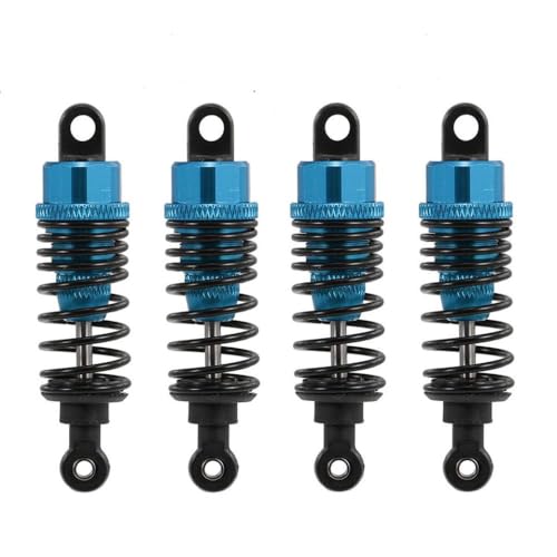 QPSJXN 4pcs 60 mm Metallschockdämpfer für 1 10 -Skala -RC -Autoteile kompatibel mit Drift Racing RC -Fahrzeugen(Blue 4pcs) von QPSJXN