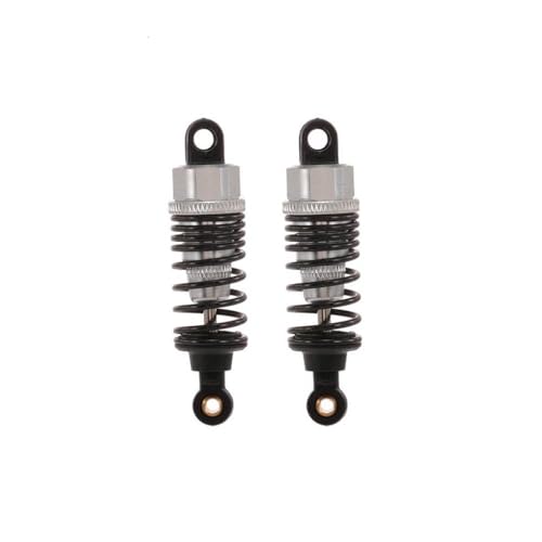 QPSJXN 4pcs 60 mm Metallschockdämpfer für 1 10 -Skala -RC -Autoteile kompatibel mit Drift Racing RC -Fahrzeugen(Silver 2pcs) von QPSJXN
