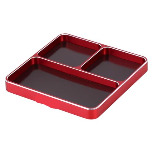 QPSJXN 98x98x11mmmm Aluminiumschraubblech Mut(Red) von QPSJXN