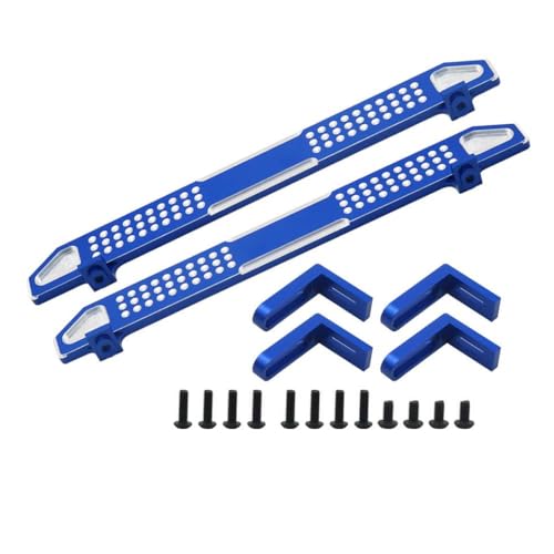 QPSJXN Aluminium -Pedal -Board -Upgrade -Teil für 1 10 -Skala RC Crawler Car kompatibel mit verschiedenen Modellen, einschließlich TRX 4(C-Blue) von QPSJXN