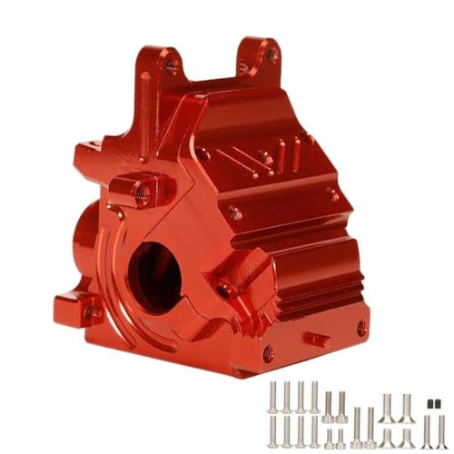 QPSJXN Aluminiumgetriebe -Diff -Hülle für 1/8 -Skala -RC -Autos, die mit Modellen ähnlich wie Talion und unbegrenzt AR310427 kompatibel sind(Red) von QPSJXN