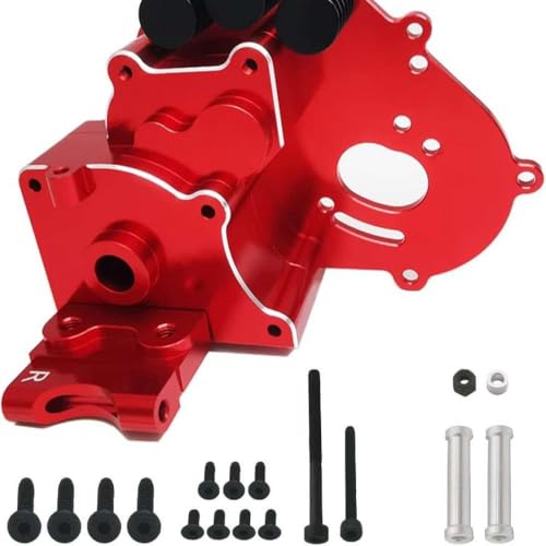 QPSJXN Aluminiumgetriebe und Motorplattenkompatible Upgrade -Teile für 1/10 Skala 2WD VXL -Fahrzeuge von QPSJXN
