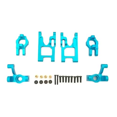 QPSJXN Basis C Lenkbecher vorne Schwung Arm Set kompatibel mit 1/12 RC-Autos Zubehör für 12428 FY-03 Q39 Upgrade-Teile(Blue) von QPSJXN