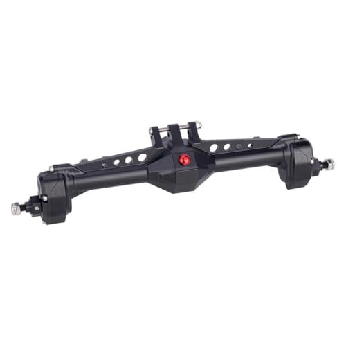 QPSJXN Bearbeitete Aluminium -Portalachse vorne und hinten für 1 10 -Skala -RC -Crawler mit VS4 10 Phoenix F10 -Chassis -Upgrade -Teilen kompatibel(Black Rear Axle) von QPSJXN