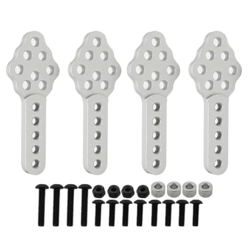 QPSJXN Curl Error: The Requested URL Returned Error: 500 Internal Server Error(4pcs Silver) von QPSJXN