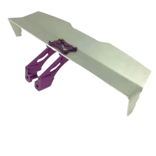 QPSJXN Hardtail Flügelzubehör kompatibel mit Racing L6147 1/14 Truggy Wing Upgrade -Teile für 144001 124019 124017(Purple) von QPSJXN