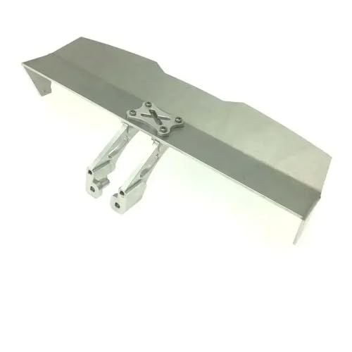 QPSJXN Hardtail Flügelzubehör kompatibel mit Racing L6147 1/14 Truggy Wing Upgrade -Teile für 144001 124019 124017(Silver) von QPSJXN