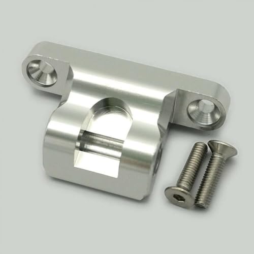 QPSJXN Metall Heckflügelmontage -Klammer kompatibel mit 1/8 Ausgestoßenen Talion RC -Auto -Upgrade -Teilen(Silver) von QPSJXN