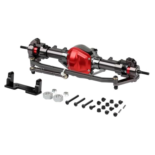 QPSJXN -Metall -Vorder -Hinterachse für 1 10 -Skala -RC -Crawler -Autos mit verschiedenen RC -Rock -Crawler -Modellen kompatibel(YQCQ-01GL Front) von QPSJXN