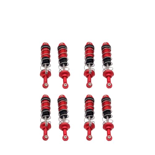 QPSJXN Mit 16101 16102 16103 16104 16106 16106 16201 Q130 1/16 RC -Autoteile und -zubehör kompatibel(630 Red-8PCS) von QPSJXN