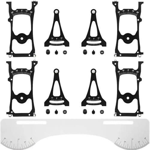 QPSJXN RC 1/10 Auto -Setup -Messgeräte für die Aufhängung und Lenkanpassung mit Gleitwinkelanzeige für Zehen und Sturz, die mit der Renndreiberung kompatibel ist QPSJXN RC 1/10 Auto -Setup -Messgeräte für die Aufhängung und Lenkanpassung mit Gleitwinkelanzeige für Zehen und Sturz, die mit der Renndreiberung kompatibel ist von QPSJXN