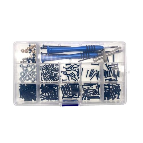 QPSJXN RC -Autoschrauben -Teile Pfanne Kopf Phillips Sockel Allen Schraubenschlüssel M2 M2 3 M2 5 M3 M4 kompatibel mit 12428 144001 A949 A959 Modelle(12423 12427 12428) von QPSJXN