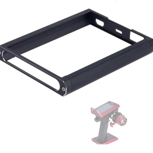QPSJXN RC -Sender obere und untere Stützhalterung Metallschutzrahmen Basis -Rüstungen kompatibel mit Noble Lite NB4 NB4 Pro Upgrade -Teile(Black) von QPSJXN