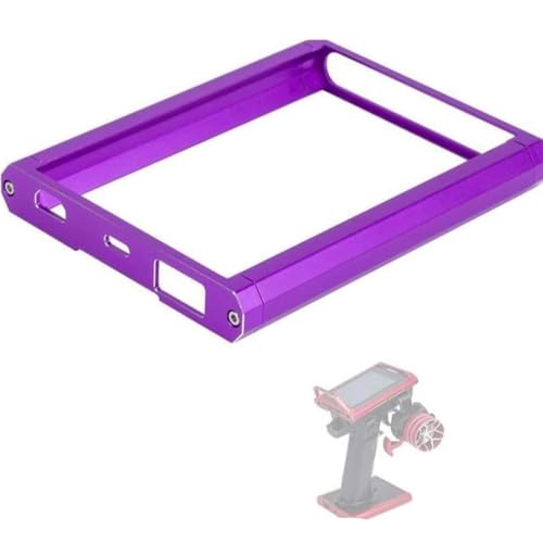 QPSJXN RC -Sender obere und untere Stützhalterung Metallschutzrahmen Basis -Rüstungen kompatibel mit Noble Lite NB4 NB4 Pro Upgrade -Teile(Lower Bracket Purple) von QPSJXN