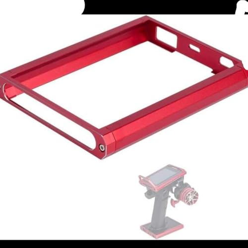 QPSJXN RC -Sender obere und untere Stützhalterung Metallschutzrahmen Basis -Rüstungen kompatibel mit Noble Lite NB4 NB4 Pro Upgrade -Teile(Lower Bracket Red) von QPSJXN