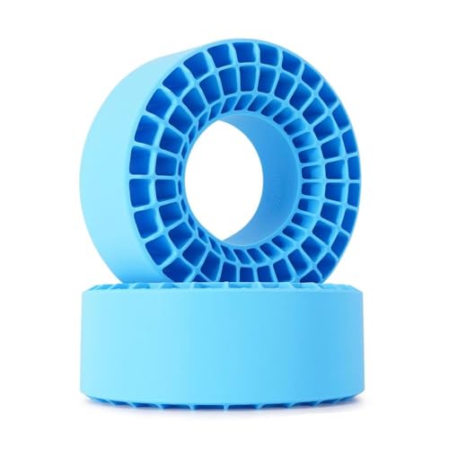 QPSJXN Schaumstoffeinsatz für 146-149 mm 5,75 Zoll OD 2,2-Zoll-Reifen kompatibel mit verschiedenen RC-Autos und Fahrzeugen(Blue 2PCS) von QPSJXN